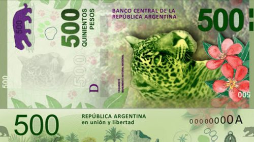 Este jueves entra en circulación el billete de 500 pesos