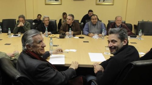 En el cierre de las reuniones, la CGT y el PJ manifestaron su preocupación por el clima social