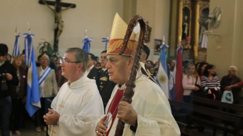 En la misa de San Miguel, Puíggari pidió por los pobres y los desocupados