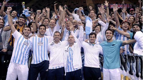 Argentina será primer cabeza de serie en el sorteo de la Davis 2017