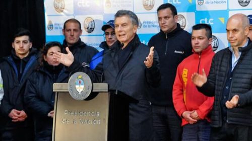 Macri volvió a cargar su discurso de responsabilidades sobre los hombros de los trabajadores