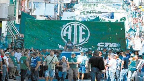 Docentes y estatales de Entre Ríos adhieren al paro nacional de este martes