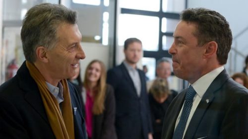 Visita sorpresa de Macri a Noah Mamet Visita sorpresa de Macri a Noah Mamet