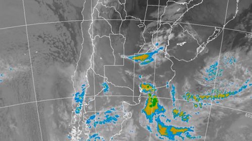 Alerta por tormentas y granizo para una zona de Entre Ríos y otras provincias Alerta por tormentas y granizo para una zona de Entre Ríos y otras provincias