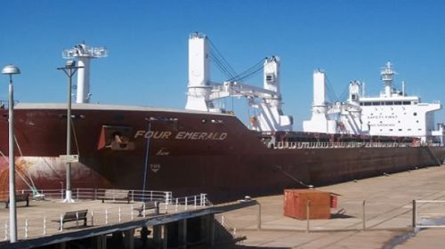 Nuevo embarque de arroz