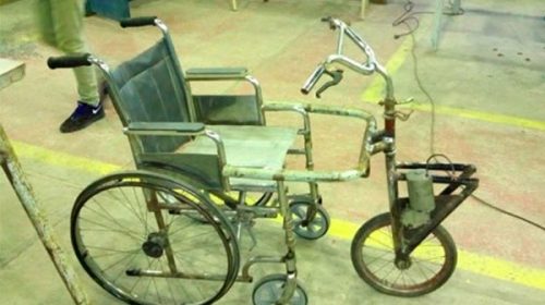 Alumnos entrerrianos construyeron una silla de ruedas a batería