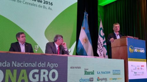 El campo vuelve a presionar a Macri para que cumpla una promesa de campaña El campo vuelve a presionar a Macri para que cumpla una promesa de campaña