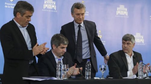 Macri postergó la baja de retenciones de la soja hasta 2018 Macri postergó la baja de retenciones de la soja hasta 2018