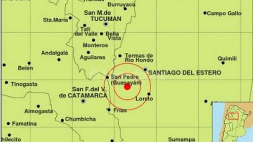 Un fuerte temblor sacudió a Santiago del Estero durante la madrugada Un fuerte temblor sacudió a Santiago del Estero durante la madrugada