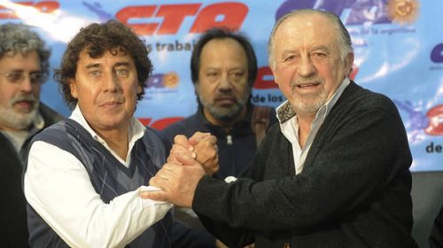 Tras el “acuerdo miserable” de la CGT, las dos CTA lanzaron jornada nacional de lucha Tras el “acuerdo miserable” de la CGT, las dos CTA lanzaron jornada nacional de lucha