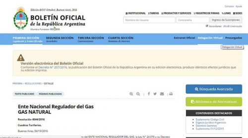 Gas: lo que hay que saber del nuevo tarifario