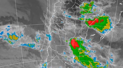 Alerta por lluvias intensas para una zona de Entre Ríos y otras provincias