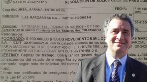 La familia Etchevehere recibió 900 mil pesos del gobierno Nacional