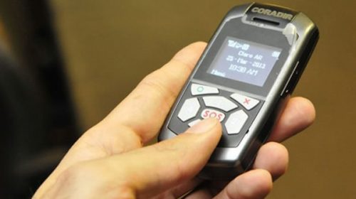 El botón antipánico salvó a una mujer