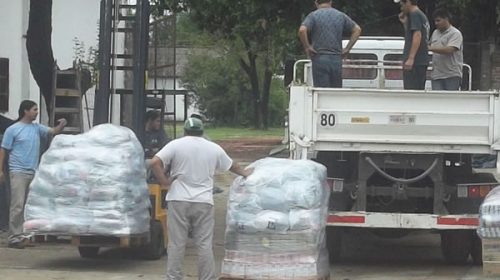 La provincia asiste a localidades afectadas por fuertes tormentas