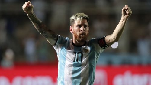 Messi frotó la lámpara tres veces y Argentina goleó a Colombia en San Juan