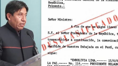 Cancillería desclasificará documentos diplomáticos de la dictadura