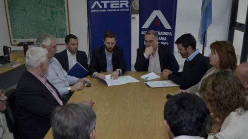 ATER firmó convenios con municipios para intercambio de datos catastrales