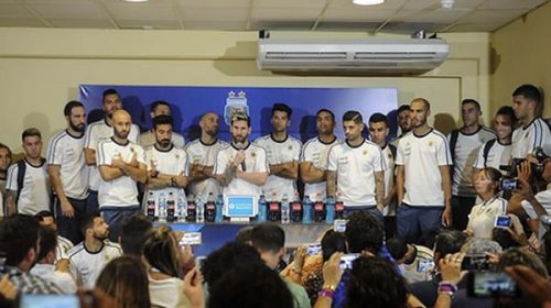 Messi anunció que el plantel decidió ”no hablar más con la prensa” tras la acusación a Lavezzi