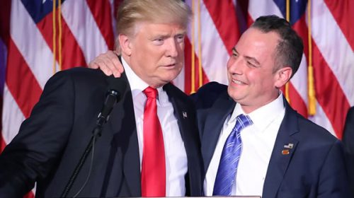 Trump designa como jefe de gabinete al titular del Partido Republicano