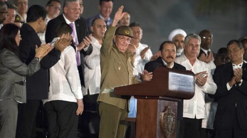 Líderes mundiales rindieron un sentido homenaje a Fidel Castro en Cuba