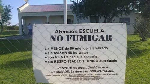 Avanza la causa por la escuela rural fumigada: Hay tres imputados