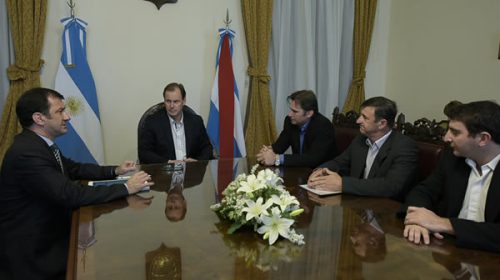Destacan la disposición de Bordet a trabajar junto a los intendentes