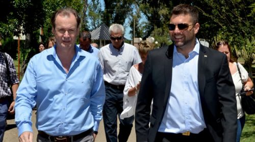 Bordet anunció que en las próximas semanas se licitará la obra cloacal para Federal