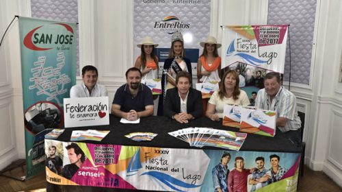 Se realizó el lanzamiento de la 34º Fiesta Nacional del Lago de Federación