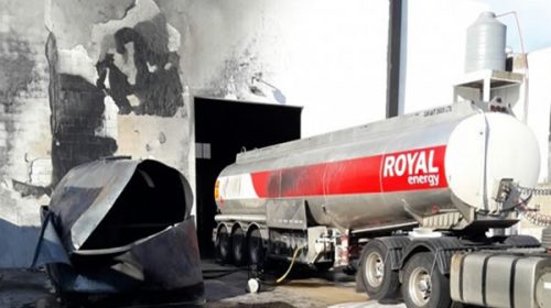 Un herido grave por la explosión de un depósito