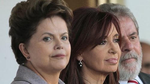 Cumbre: Cristina, Dilma y Lula estarán juntos en San Pablo