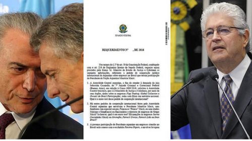 Macri y los Panamá Papers llegaron al Senado de Brasil: piden informes y sospechan encubrimiento de Temer