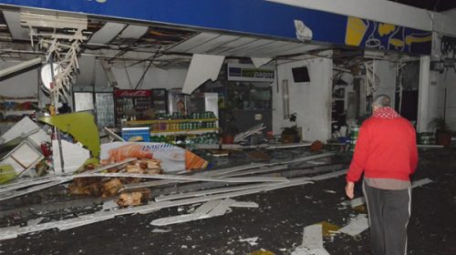 Un muerto y 30 heridos en Uruguay por fuerte tormenta en San Carlos