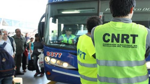 Controlarán micros y choferes de media y larga distancia