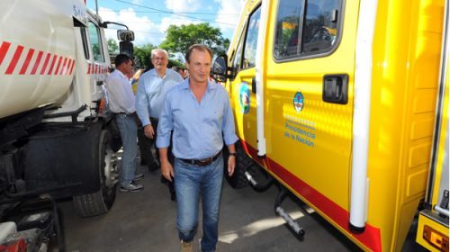 Bordet impulsará una ley que regule el trabajo de los bomberos voluntarios