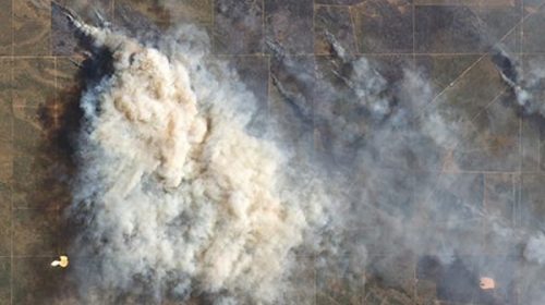 Observatorio de la NASA: imágenes de los incendios en La Pampa y alrededores