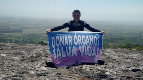 Entrerriano que recibió trasplante bipulmonar escaló 500 metros