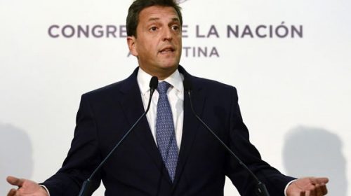Massa insistió en extraordinarias para discutir imputabilidad de menores