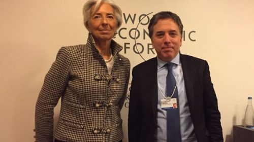 Dujovne, tras reunión con Lagarde: “Queremos tener una relación cordial con el FMI”