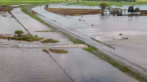Ya son más de 500 los evacuados por las inundaciones en el sur de Santa Fe