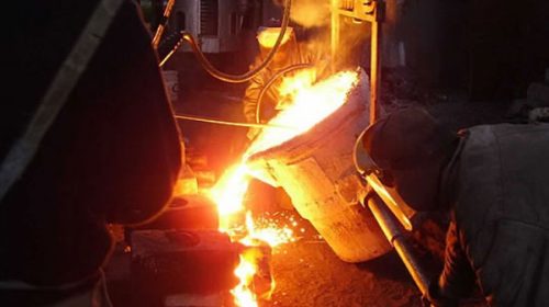 La producción de acero cayó 10% en febrero