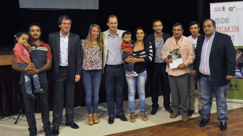 “Estamos haciendo un acto de justicia social”, afirmó Bordet