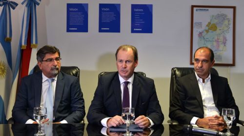 El ingeniero Jorge González asumió como presidente de Enersa