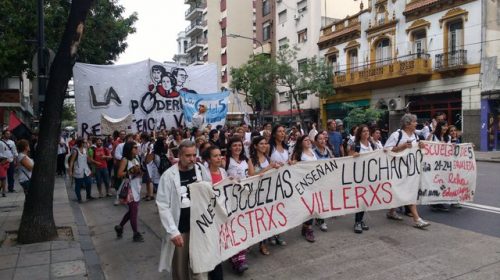 La Garganta Poderosa y su contundente carta a favor de la lucha docente