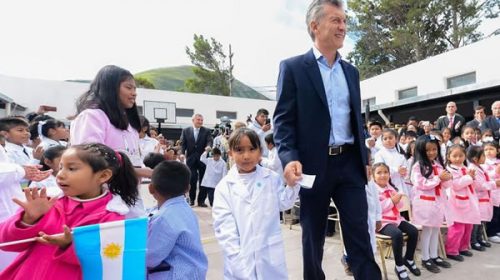 Macri apuntó a los docentes: “Lamento que muchos hayan elegido el oportunismo a través de un paro”