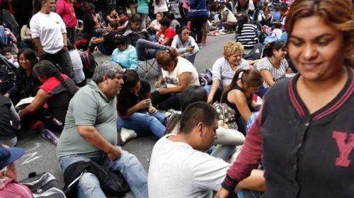 Piqueteros presentaron proyecto para blindar protestas sociales