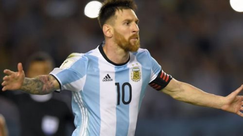 Argentina ganó, sólo porque Messi acertó al arco