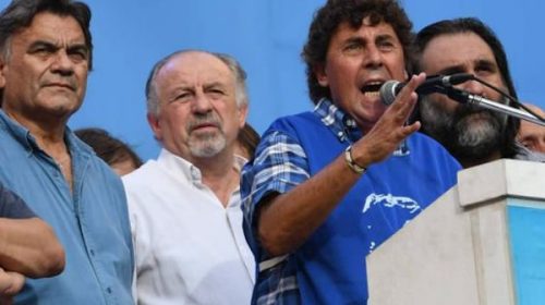 Micheli en Plaza de Mayo: “En el Gobierno piensan con cabeza de patrones”