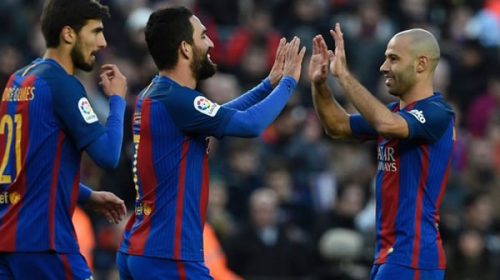 Mascherano hizo delirar al Camp Nou: convirtió su primer gol en Barcelona