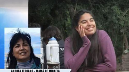 “Estamos totalmente desconcertados”, dijo la mamá de Micaela García “Estamos totalmente desconcertados”, dijo la mamá de Micaela García